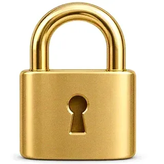 Metal padlock — SpeedAU