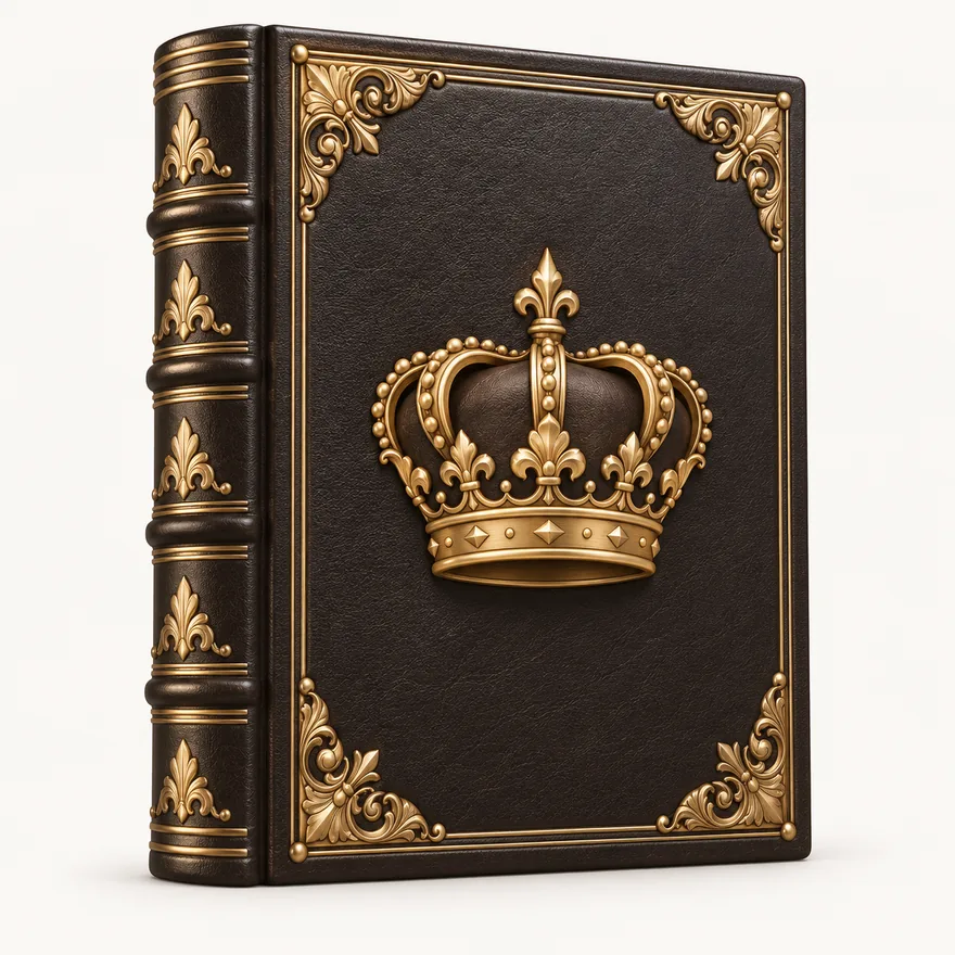 Ornate royal book — SpeedAU