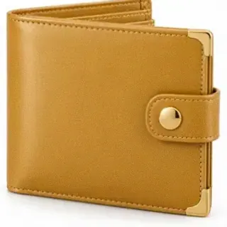 Leather bifold wallet — SpeedAU
