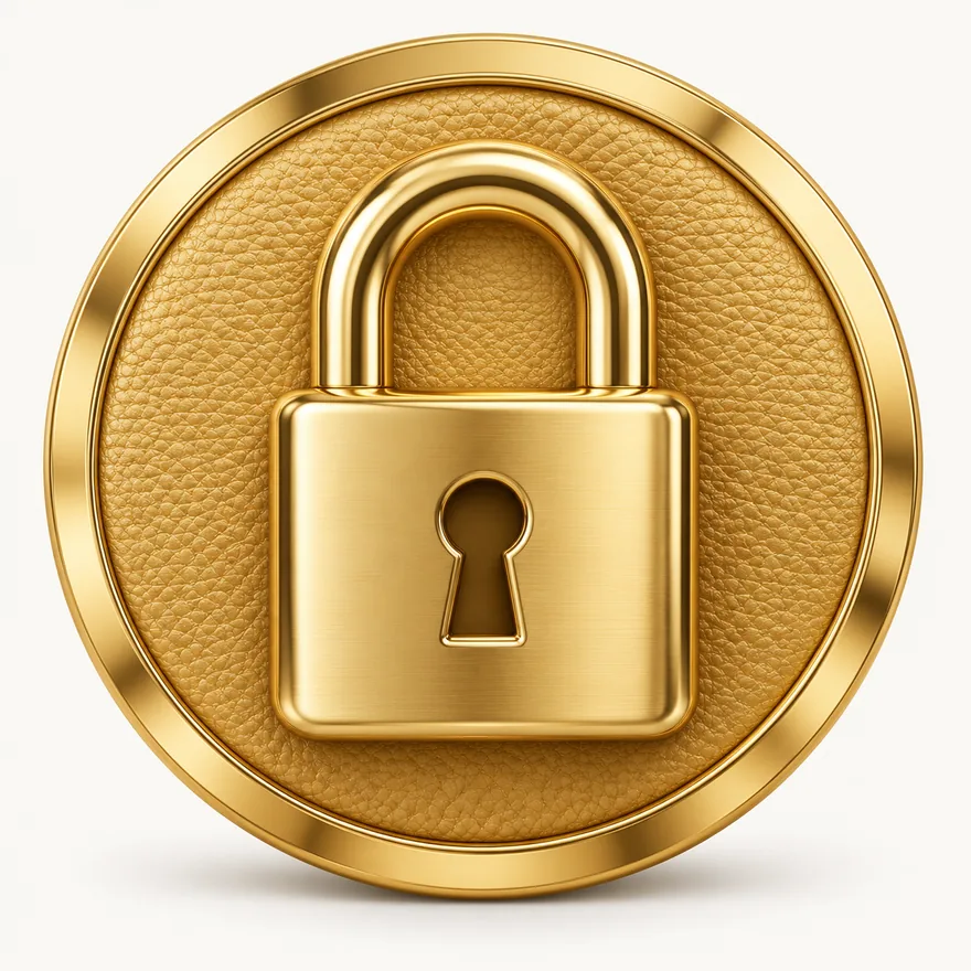 Padlock emblem — SpeedAU
