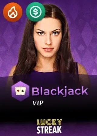Blackjack VIP live game cover