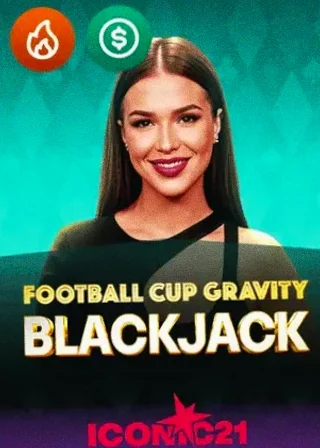 Football Cup Gravity Blackjack live game cover