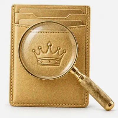 Wallet and magnifier — SpeedAU