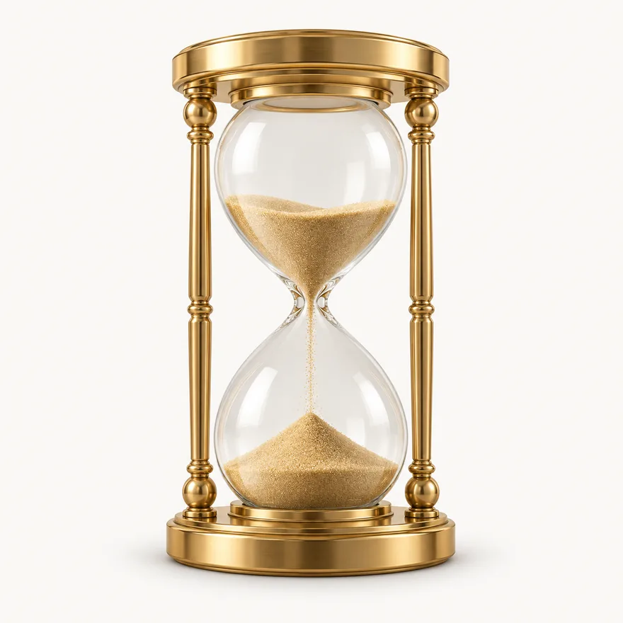 Ornate hourglass — SpeedAU