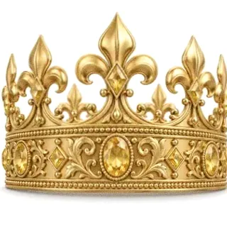 Jeweled royal crown — SpeedAU