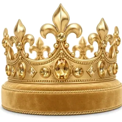 Jeweled royal crown — SpeedAU