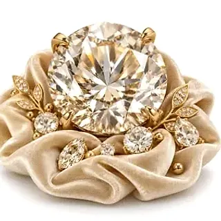 Faceted diamond gemstone — SpeedAU