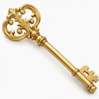 Ornate antique key — SpeedAU